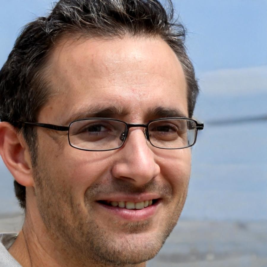 Portrait of Rhys Baxter, Project Director